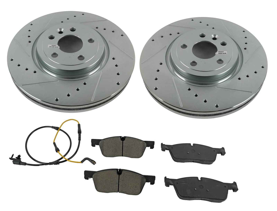 PowerStop Z23 Evolution Sport Brake Upgrade Kits for 2017-2020 F-PACE - K8204
