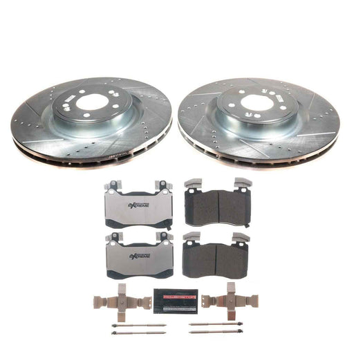 PowerStop Z26 Street Warrior Brake Upgrade Kits for 2019-2022 G70, 2018-2022 STINGER - K8270-26 PowerStop Autoparts