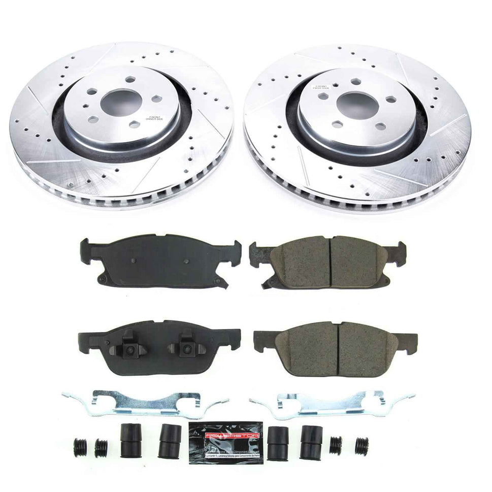 PowerStop Z23 Evolution Sport Brake Upgrade Kits for 2019-2021 EDGE, NAUTILUS - K8321