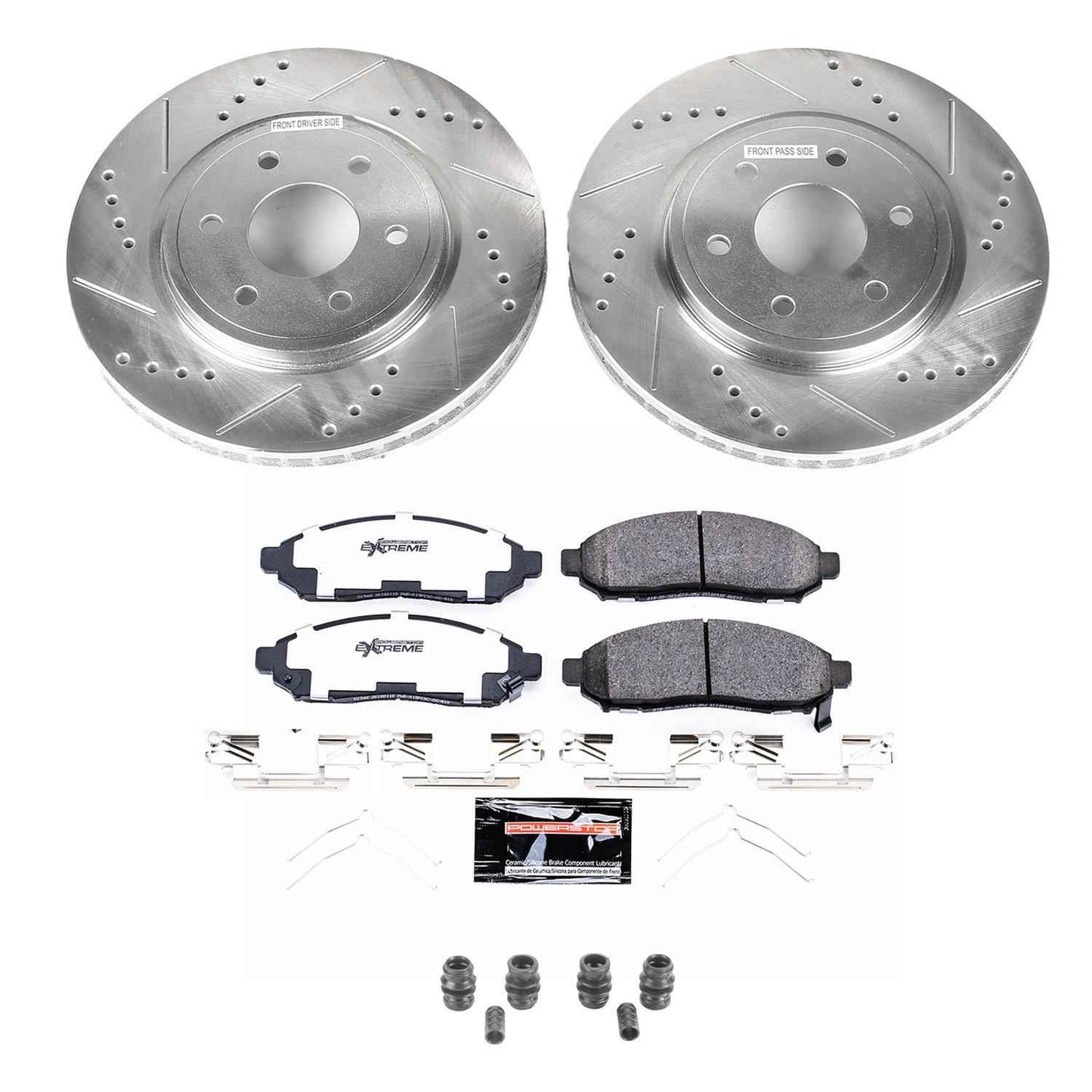 PowerStop Z36 Truck and Tow Brake Upgrade Kits for 2016-2024 FRONTIER - K8325-36