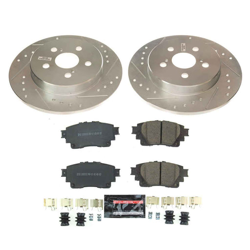 PowerStop Z23 Evolution Sport Brake Upgrade Kits for 2019-2024 COROLLA - K8336 PowerStop Autoparts