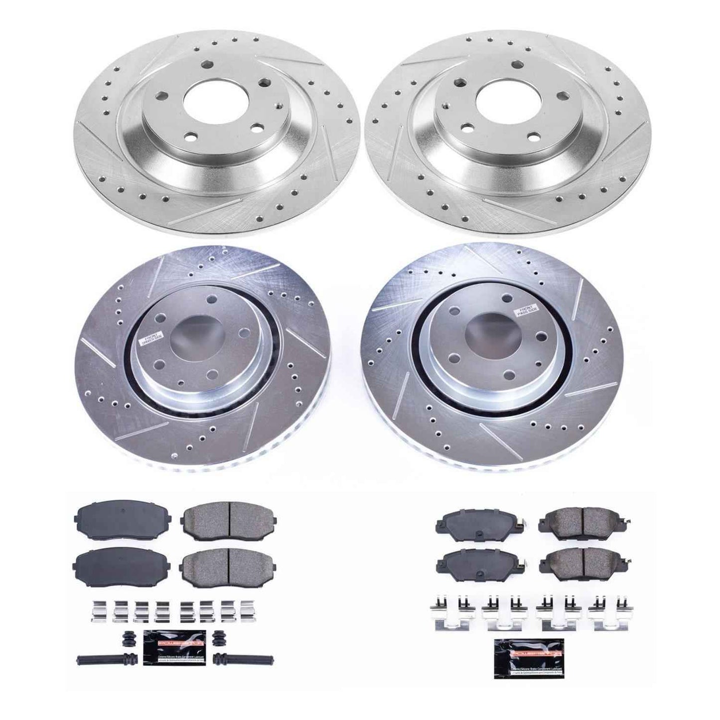 PowerStop Z23 Evolution Sport Brake Upgrade Kits for 2019-2024 CX-5 - K8351