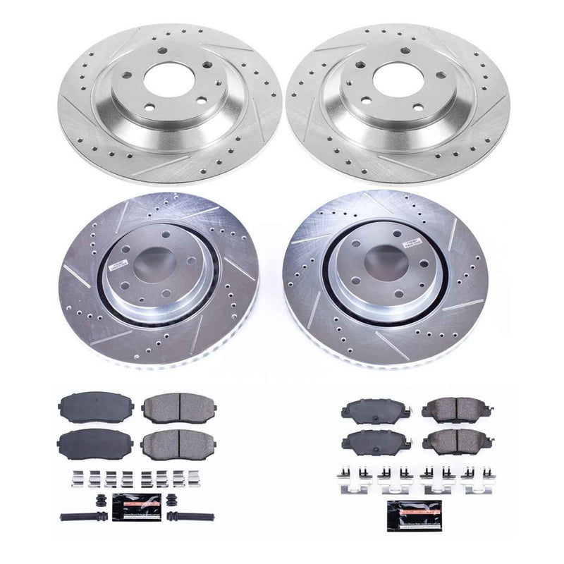 PowerStop Z23 Evolution Sport Brake Upgrade Kits for 2019-2024 CX-5 - K8351 PowerStop Autoparts
