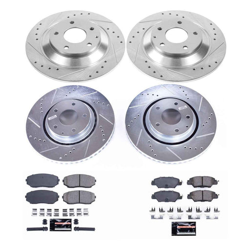 PowerStop Z23 Evolution Sport Brake Upgrade Kits for 2019-2024 CX-5 - K8351 PowerStop Autoparts