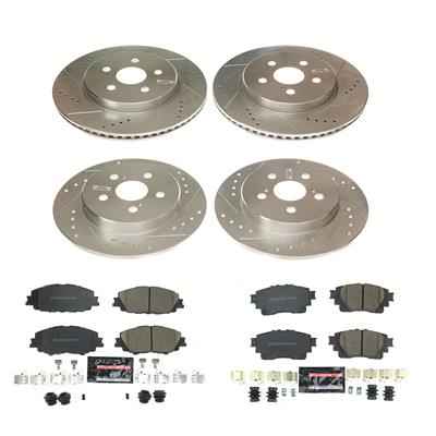 PowerStop Z23 Evolution Sport Brake Upgrade Kits for 2019-2024 COROLLA - K8362