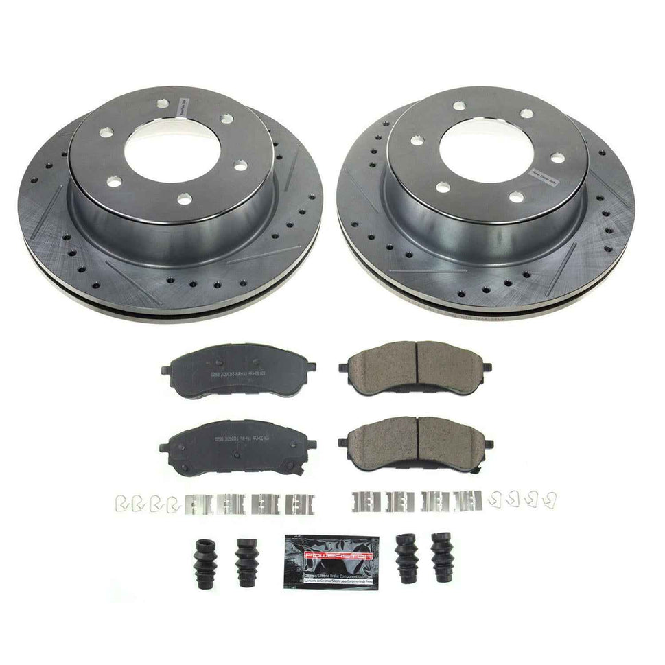 PowerStop Z23 Evolution Sport Brake Upgrade Kits for 2019-2023 RANGER - K8430