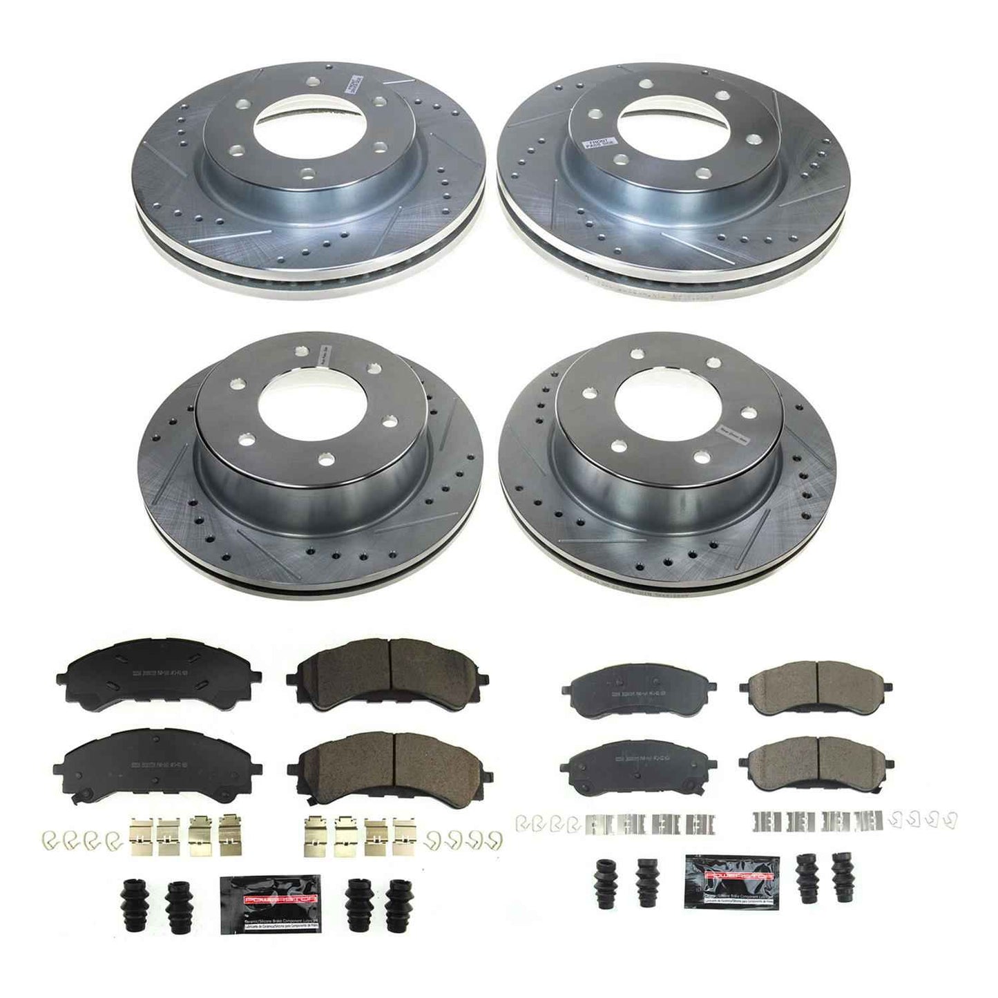 PowerStop Z23 Evolution Sport Brake Upgrade Kits for 2019-2023 RANGER - K8448