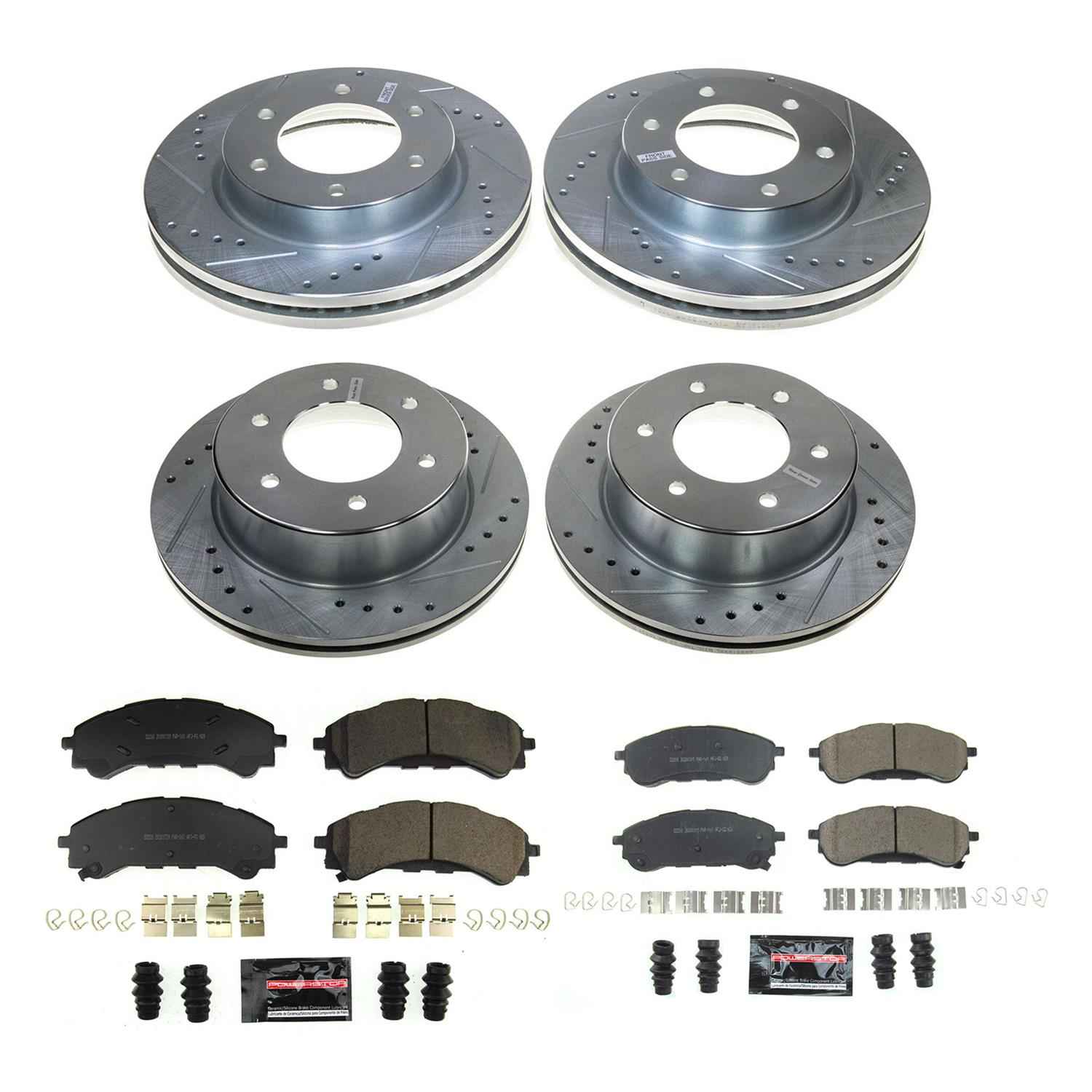 PowerStop Z23 Evolution Sport Brake Upgrade Kits for 2019-2023 RANGER - K8448