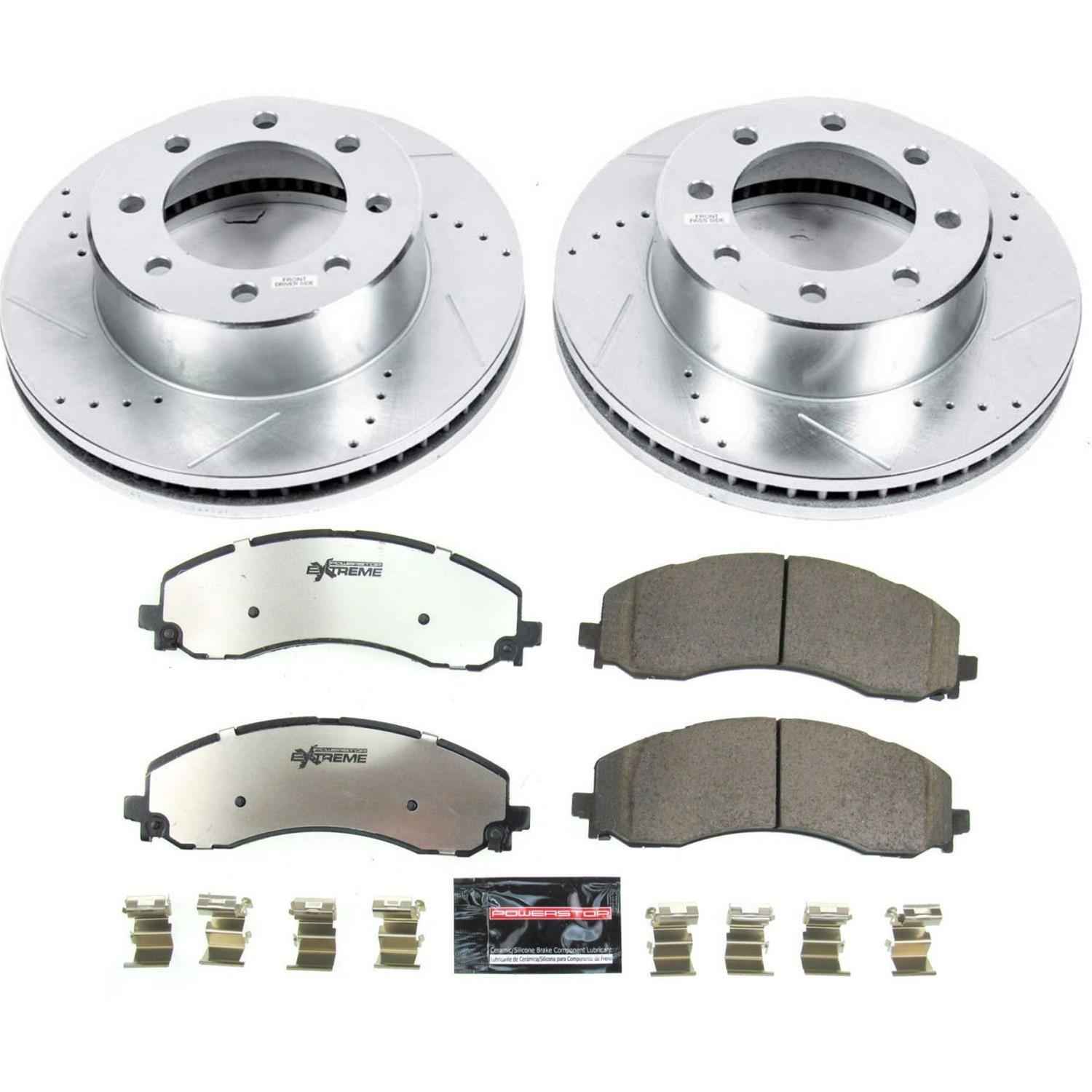 PowerStop Z36 Truck and Tow Brake Upgrade Kits for 2019-2024 2500, 3500 - K8478-36