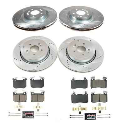 PowerStop Z23 Evolution Sport Brake Upgrade Kits for 2019-2022 G70, 2018-2022 STINGER - K8510 PowerStop Autoparts