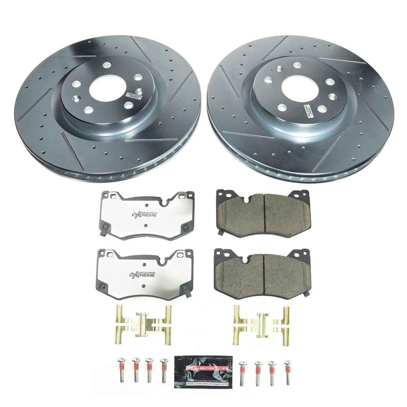 PowerStop Z26 Street Warrior Brake Upgrade Kits for 2020-2024 CORVETTE - K8529-26 PowerStop Autoparts