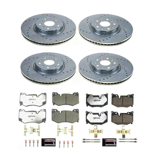 PowerStop Z26 Street Warrior Brake Upgrade Kits for 2020-2024 CORVETTE - K8530-26 PowerStop Autoparts