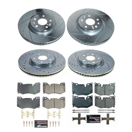 PowerStop Z23 Evolution Sport Brake Upgrade Kits for 2020-2024 CORVETTE - K8530 PowerStop Autoparts