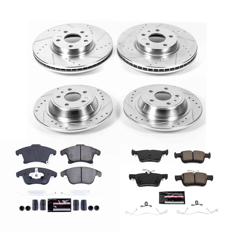 PowerStop Z23 Evolution Sport Brake Upgrade Kits for 2017-2020 FUSION - K8532 PowerStop Autoparts