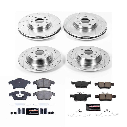 PowerStop Z23 Evolution Sport Brake Upgrade Kits for 2017-2020 FUSION - K8532 PowerStop Autoparts