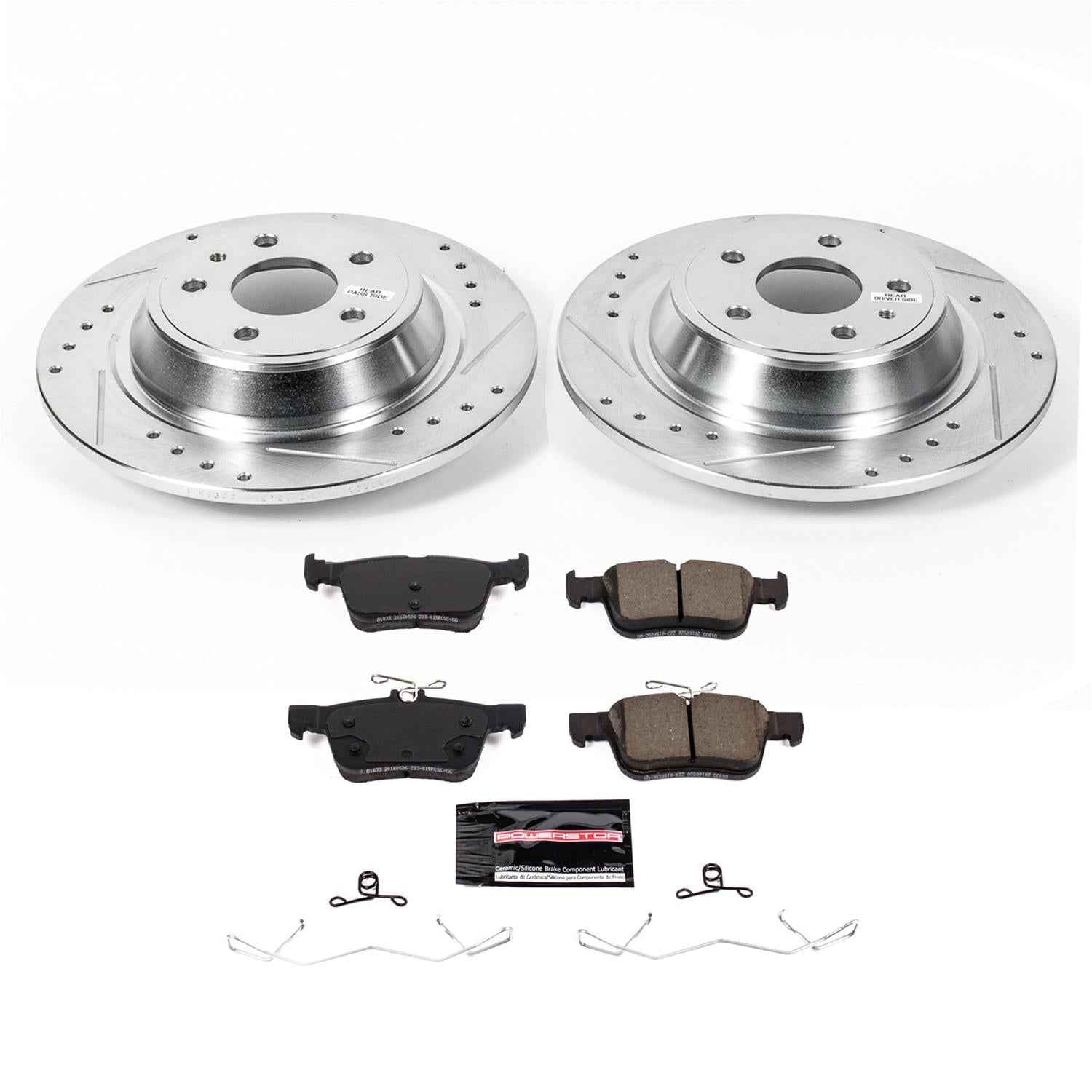 PowerStop Z23 Evolution Sport Brake Upgrade Kits for 2017-2020 FUSION - K8533