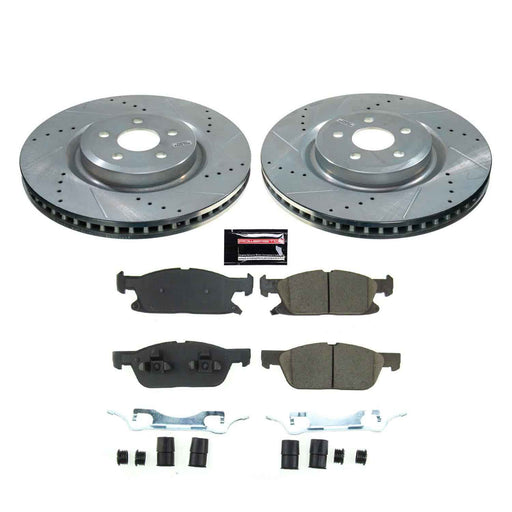 PowerStop Z23 Evolution Sport Brake Upgrade Kits for 2019-2024 EDGE - K8542 PowerStop Autoparts