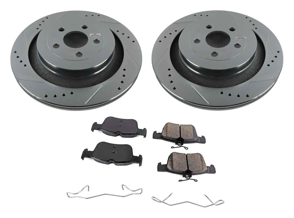 PowerStop Z23 Evolution Sport Brake Upgrade Kits for 2019-2024 EDGE, 2019-2021 NAUTILUS - K8544
