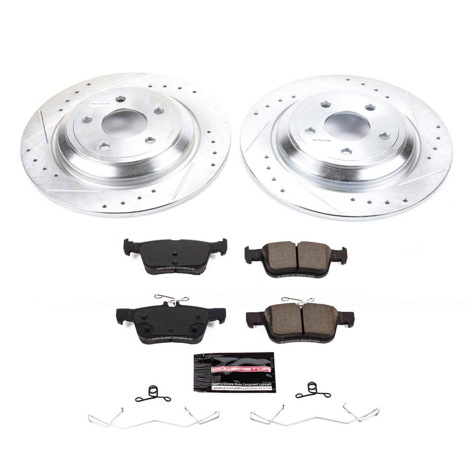 PowerStop Z23 Evolution Sport Brake Upgrade Kits for 2020-2024 ESCAPE, CORSAIR, 2021-2024 BRONCO SPORT - K8642