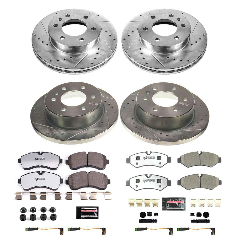 PowerStop Z36 Truck and Tow Brake Upgrade Kits K8661-36 PowerStop Autoparts