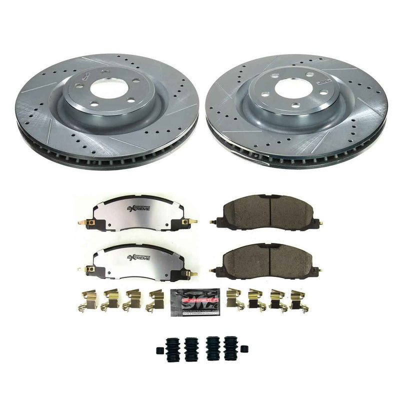PowerStop Z36 Truck and Tow Brake Upgrade Kits for 2020-2025 AVIATOR, EXPLORER - K8672-36 PowerStop Autoparts
