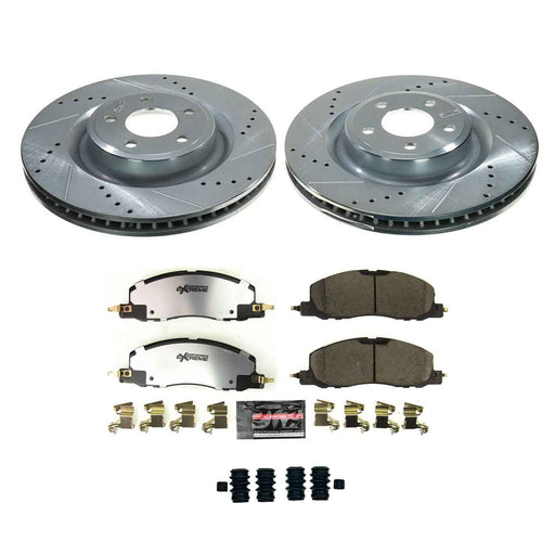 PowerStop Z36 Truck and Tow Brake Upgrade Kits for 2020-2025 AVIATOR, EXPLORER - K8672-36 PowerStop Autoparts