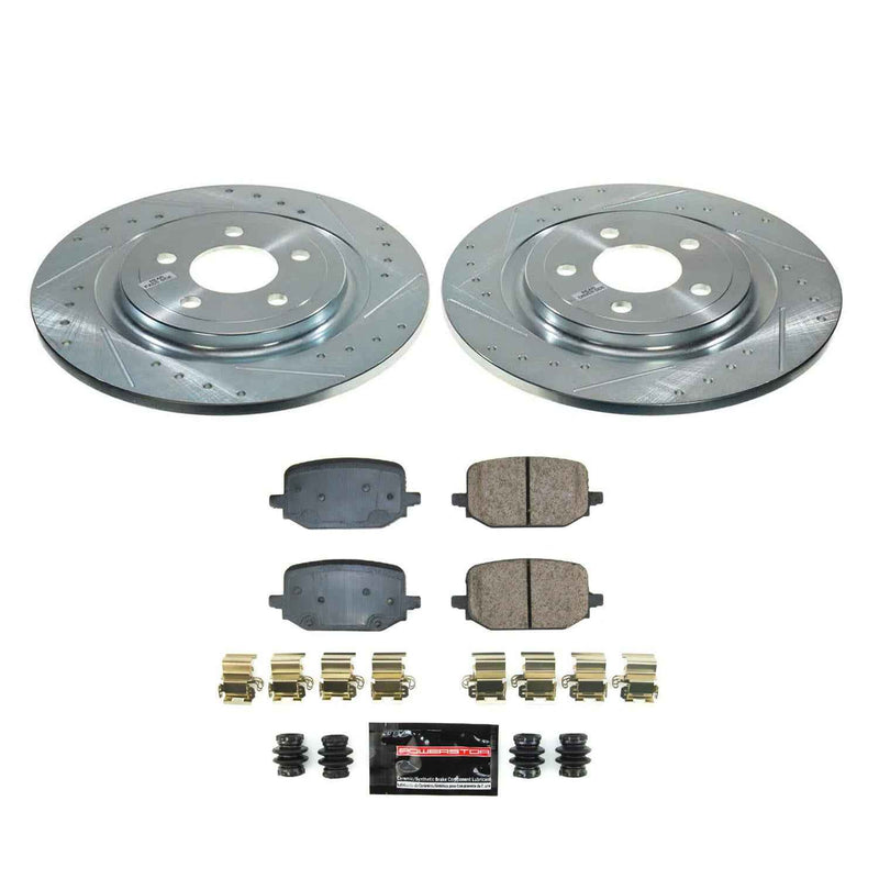 PowerStop Z23 Evolution Sport Brake Upgrade Kits for 2020-2025 EXPLORER, 2024 MUSTANG - K8681 PowerStop Autoparts