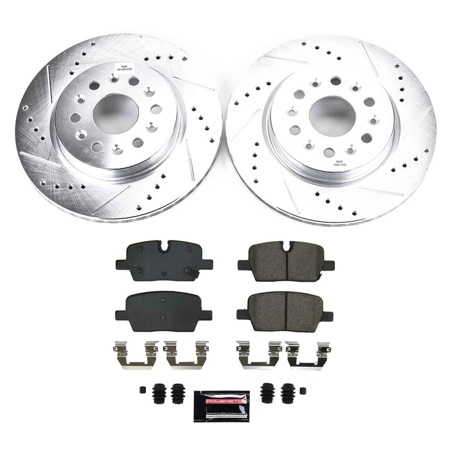 PowerStop Z23 Evolution Sport Brake Upgrade Kits K8683