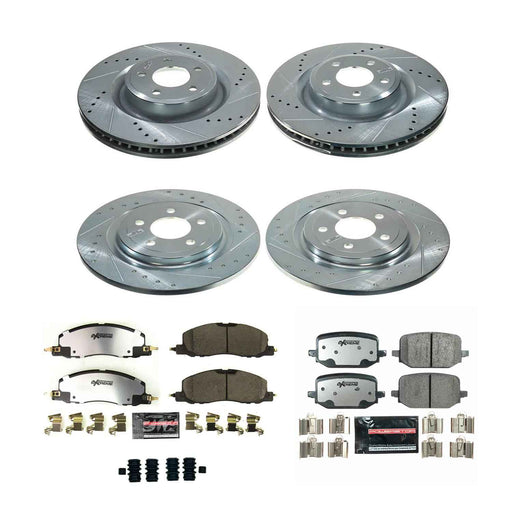 PowerStop Z36 Truck and Tow Brake Upgrade Kits for 2020-2025 EXPLORER - K8693-36 PowerStop Autoparts