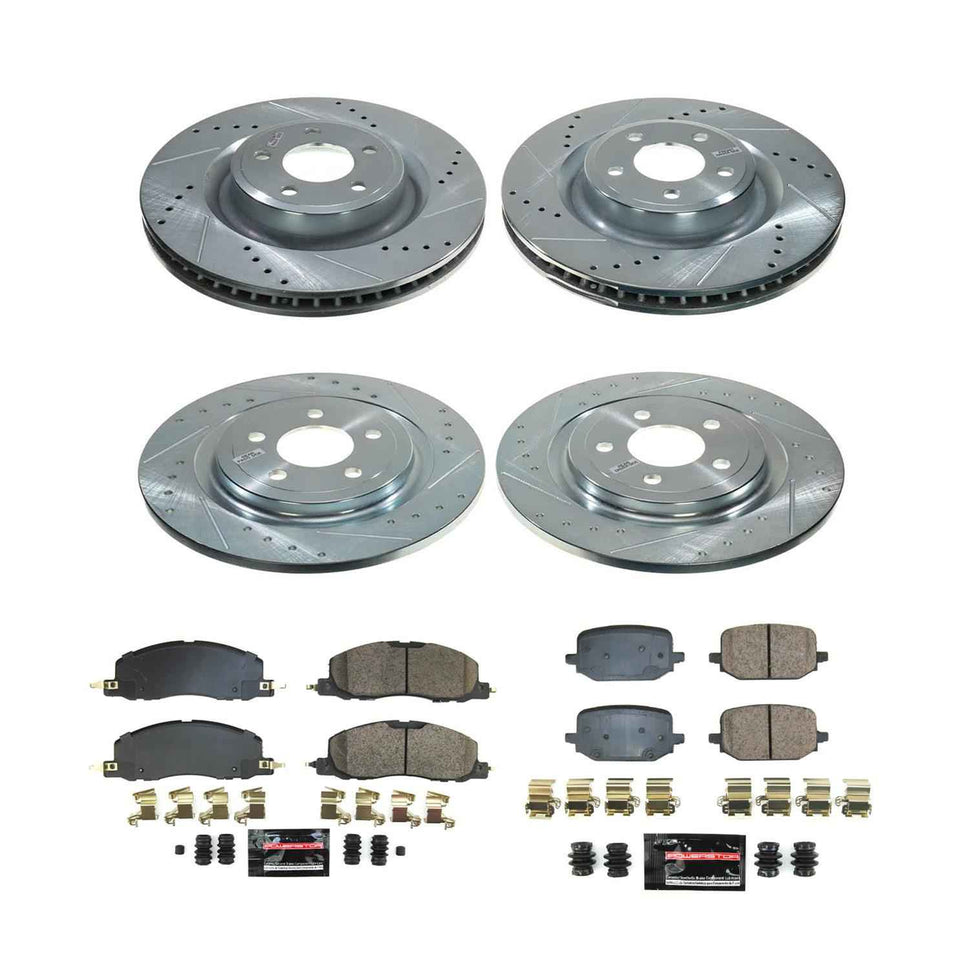 PowerStop Z23 Evolution Sport Brake Upgrade Kits for 2020-2025 EXPLORER - K8693