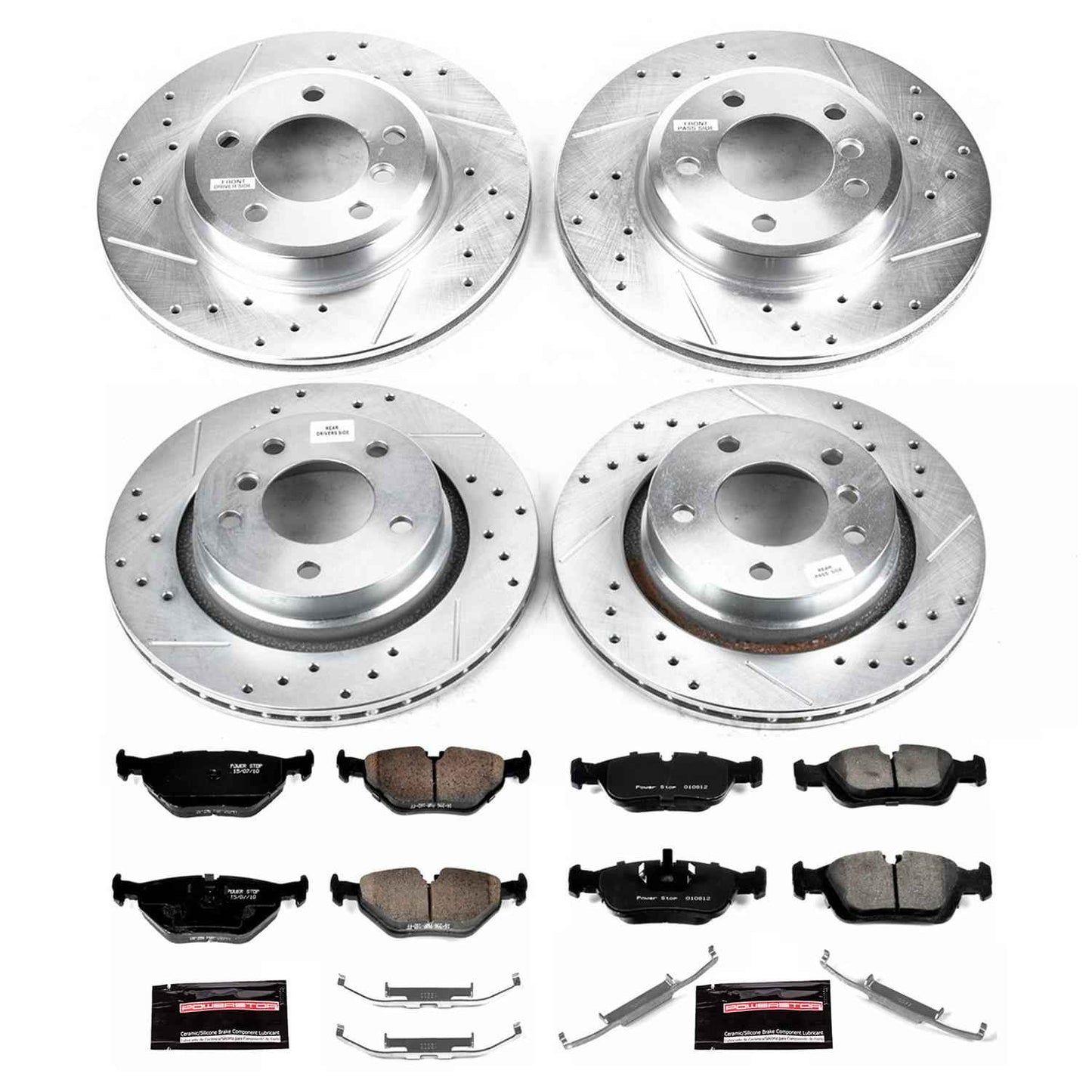 PowerStop Z23 Evolution Sport Brake Upgrade Kits K871