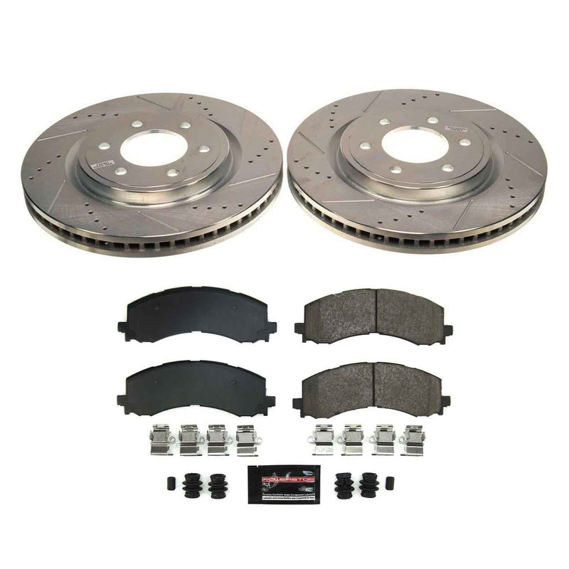 PowerStop Z23 Evolution Sport Brake Upgrade Kits K8744 PowerStop Autoparts
