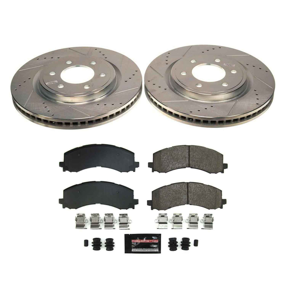 PowerStop Z23 Evolution Sport Brake Upgrade Kits K8744