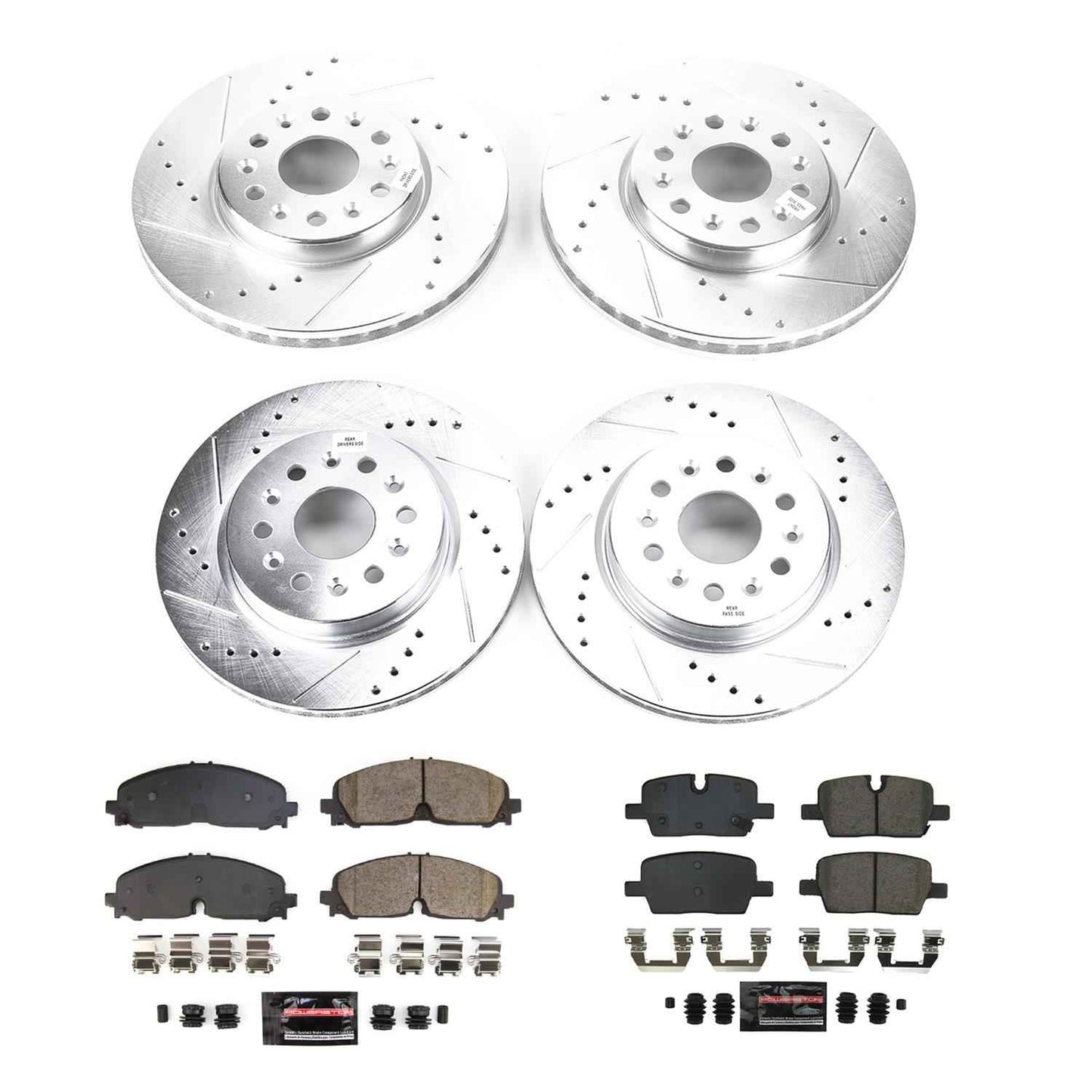 PowerStop Z23 Evolution Sport Brake Upgrade Kits K8794