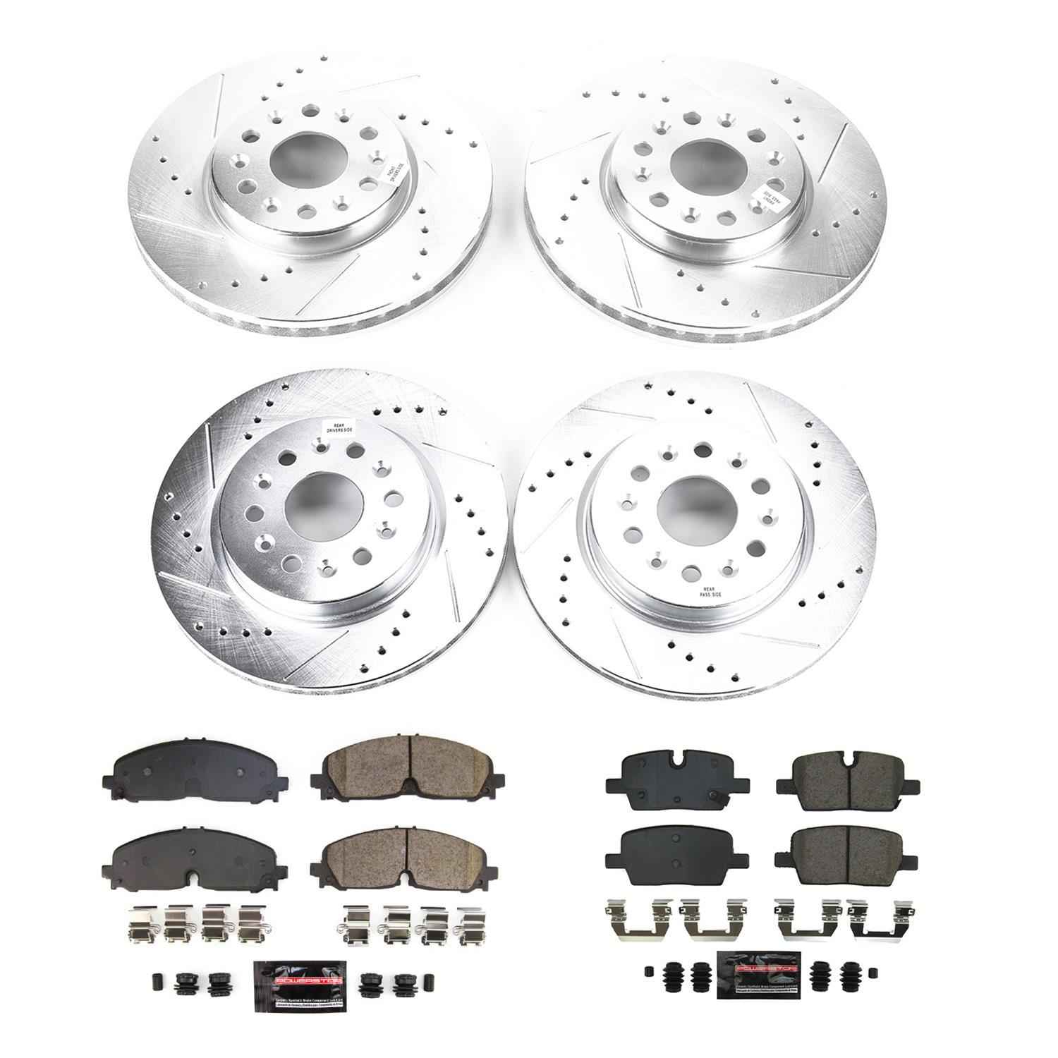 PowerStop Z23 Evolution Sport Brake Upgrade Kits K8794