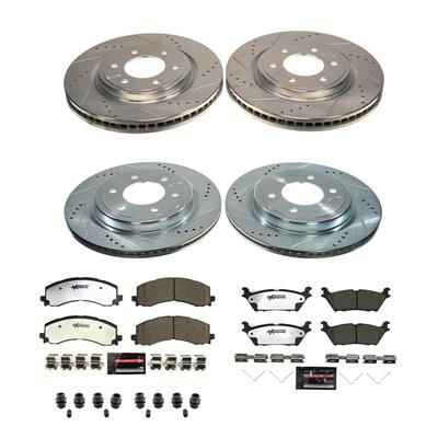PowerStop Z36 Truck and Tow Brake Upgrade Kits for 2022-2024 EXPEDITION, NAVIGATOR, 2021-2024 F-150 - K8803-36 PowerStop Autoparts