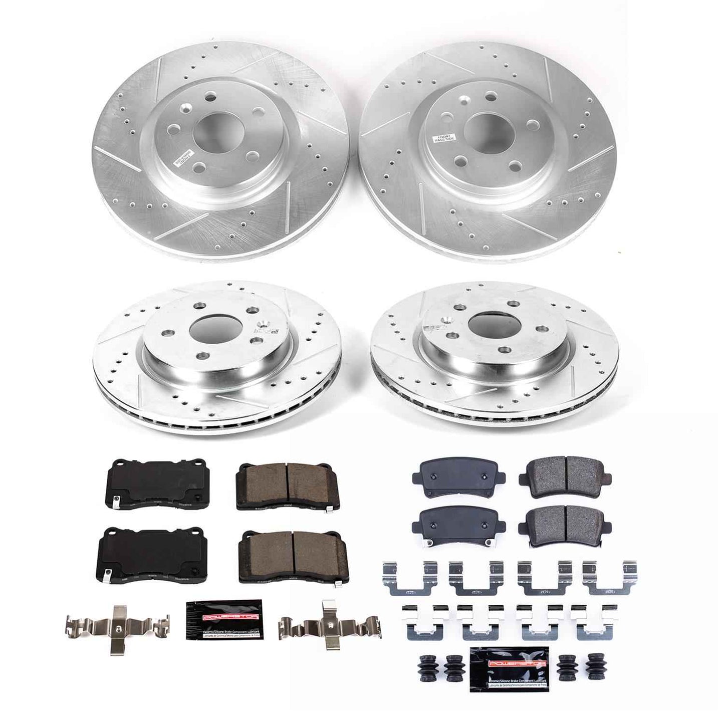PowerStop Z23 Evolution Sport Brake Upgrade Kits for 2013-2019 XTS - K8885