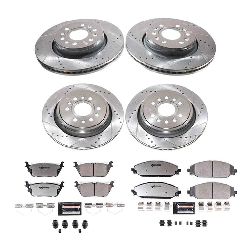 PowerStop Z36 Truck and Tow Brake Upgrade Kits K8902-36 PowerStop Autoparts