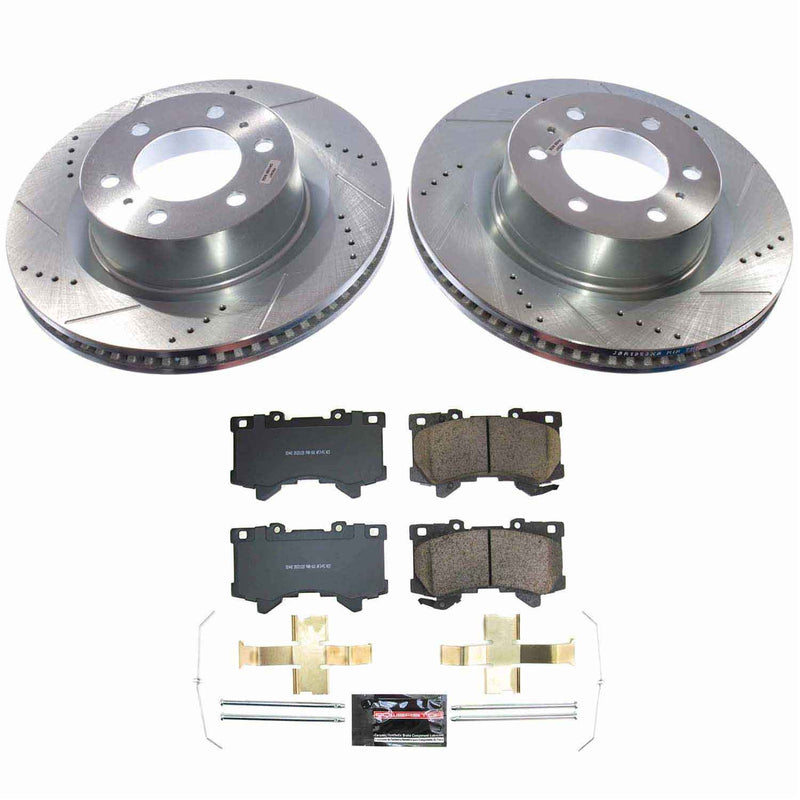 PowerStop Z23 Evolution Sport Brake Upgrade Kits for 2023-2024 SEQUOIA, 2022-2024 TUNDRA - K8932 PowerStop Autoparts