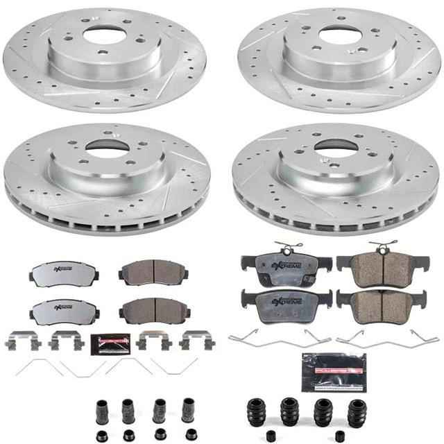 PowerStop Z26 Street Warrior Brake Upgrade Kits K8944-26 PowerStop Autoparts