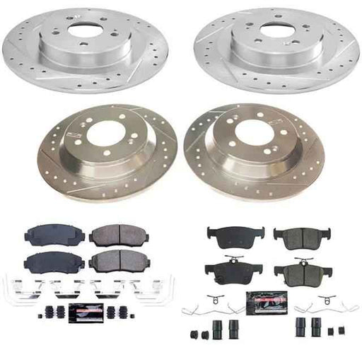 PowerStop Z23 Evolution Sport Brake Upgrade Kits K8944 PowerStop Autoparts