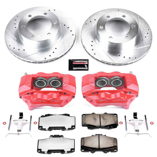 PowerStop Z36 Truck and Tow Brake Upgrade Kits with Calipers for 1995-2002 4RUNNER, 2004 TACOMA - KC1236-36 PowerStop Autoparts