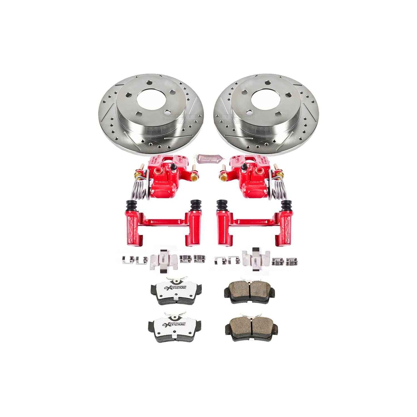 PowerStop Z26 Street Warrior Brake Upgrade Kits with Calipers for 1994-2004 MUSTANG - KC1303-26