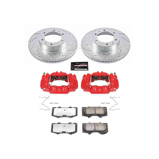 PowerStop Z36 Truck and Tow Brake Upgrade Kits with Calipers for 2003-2009 4RUNNER, 2007-2014 FJ CRUISER, 2005-2023 TACOMA - KC137-36 PowerStop Autoparts