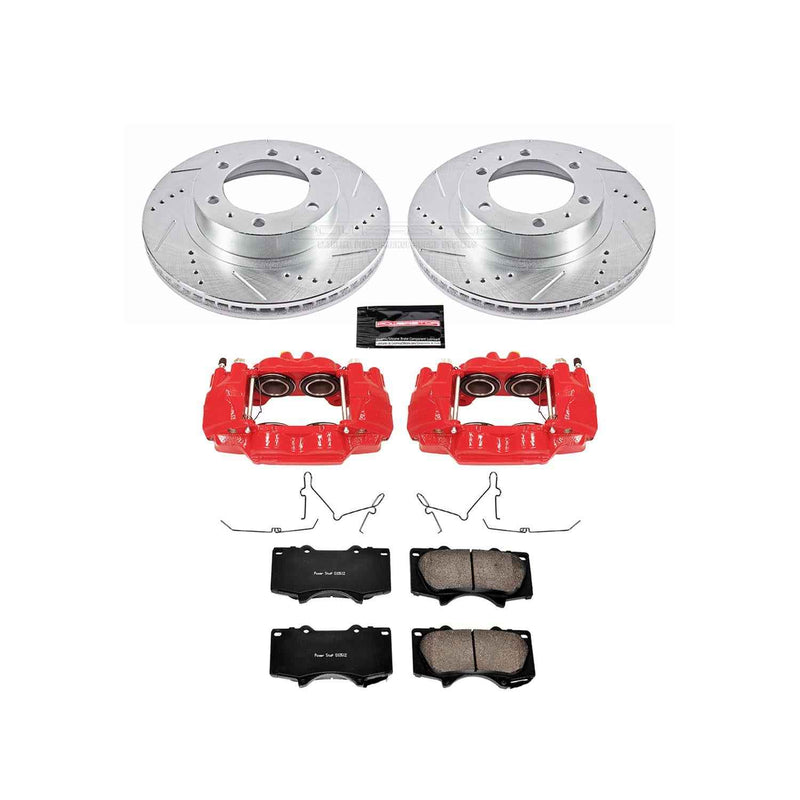 PowerStop Z23 Evolution Sport Brake Upgrade Kits with Calipers for 2003-2009 4RUNNER, 2007-2014 FJ CRUISER, 2005-2023 TACOMA - KC137 PowerStop Autoparts