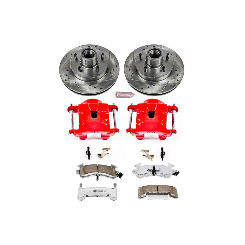PowerStop Z26 Street Warrior Brake Upgrade Kits with Calipers KC1482-26 PowerStop Autoparts