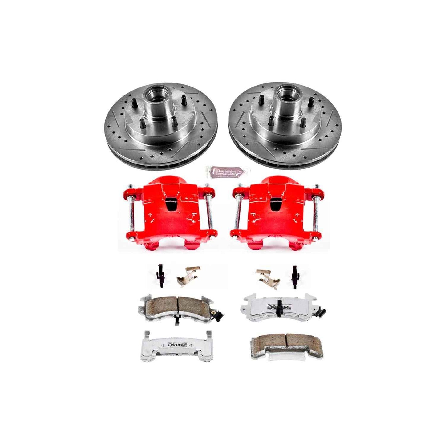 PowerStop Z26 Street Warrior Brake Upgrade Kits with Calipers KC1485-26