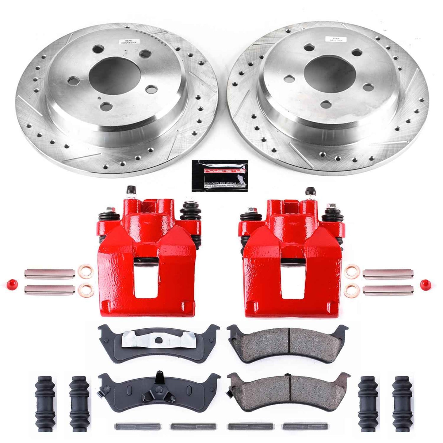 PowerStop Z23 Evolution Sport Brake Upgrade Kits with Calipers KC1858