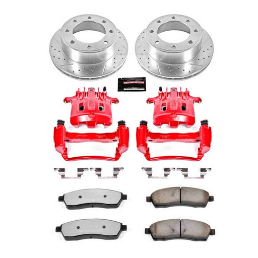 PowerStop Z36 Truck and Tow Brake Upgrade Kits with Calipers for 1999-2000 F-350 SUPER DUTY, F-250 SUPER DUTY, 2000 EXCURSION - KC1890-36 PowerStop Autoparts