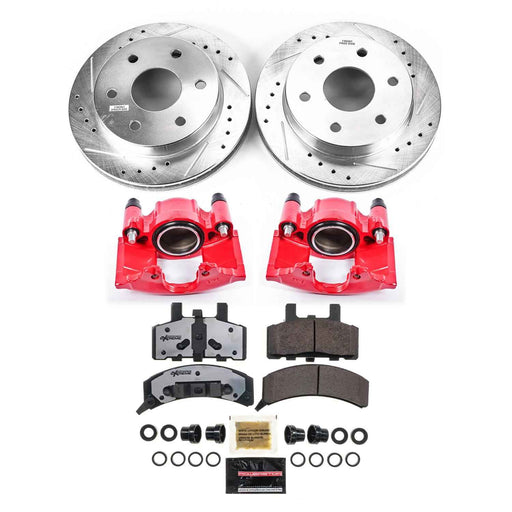 PowerStop Z36 Truck and Tow Brake Upgrade Kits with Calipers KC1970-36 PowerStop Autoparts